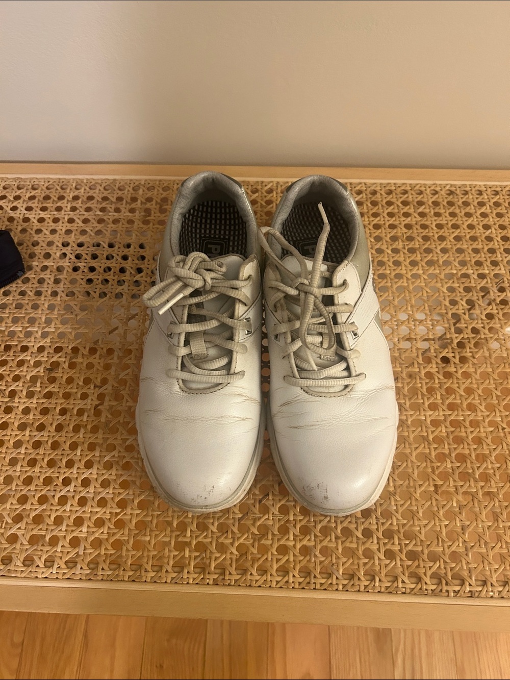 FootJoy Women's Athletic Golf Shoes in White and Gray